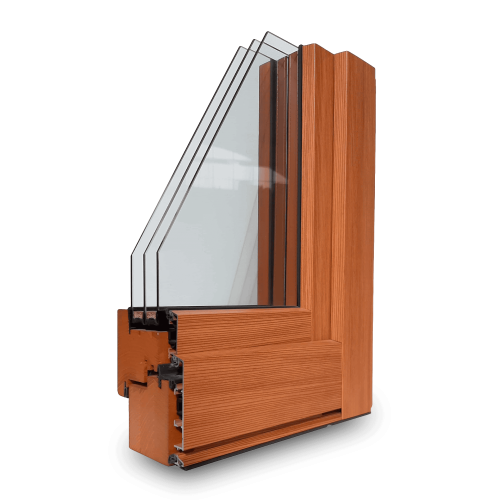 Sistema legno-alluminio tradizionale Sistema legno-alluminio tradizionale