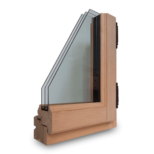 Sistema tuttolegno tradizionale profilo rustico Sistema tuttolegno tradizionale profilo rustico